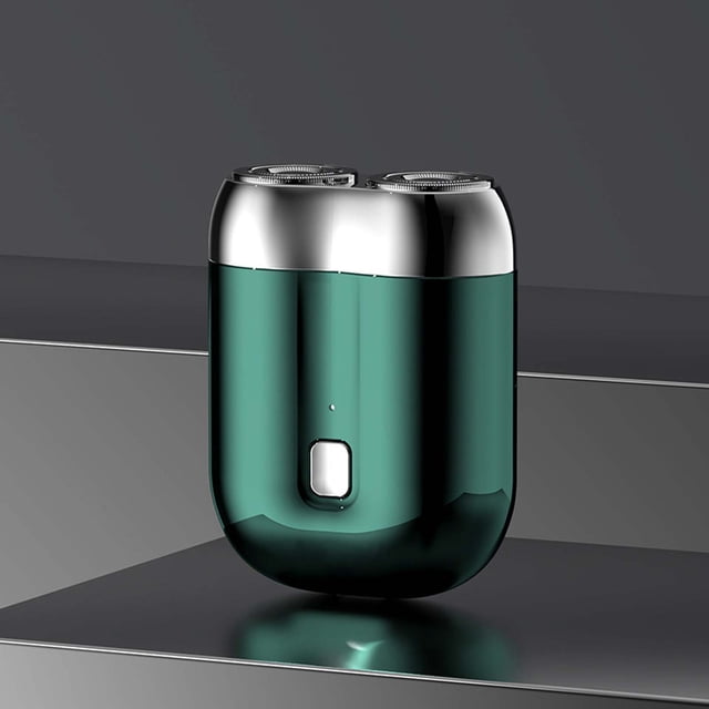 Compact Dual Head Mini Pocket Shaver 2025 USB Rechargeable for Men with Magnetic Floating Net Wet and Dry Use,Portable and Travel Friendly,Easy to Clean