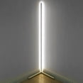 thumbnail image 1 of Modern LED Corner Floor Lamp Atmosphere Lamps Standing Lights (Black White), 1 of 9