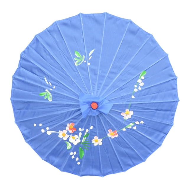 Antique Umbrella Decoration Ceiling Hand-painted Silk Umbrella D4L0
