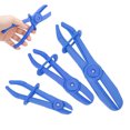 thumbnail image 3 of KIMISS Hose Clamp Flexible Line  Set, 3pcs Plastic Hose Clamp Tool Pipe Tube Cutting Off  with AntiSlipping Handle, 3 of 8