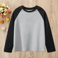 thumbnail image 1 of Chandail Ado pour Garçons à Manches Longues, T-Shirts à Col Rond, Hauts d'Automne, Tees, Comfort Colors, Chemises Garçon, Taille 13-15 Ans, 1 of 4