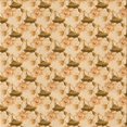 thumbnail image 1 of Ahgly Company Tapis de Zone Carré Orange Lavable en Machine, 7 Pieds Carré, 1 of 7