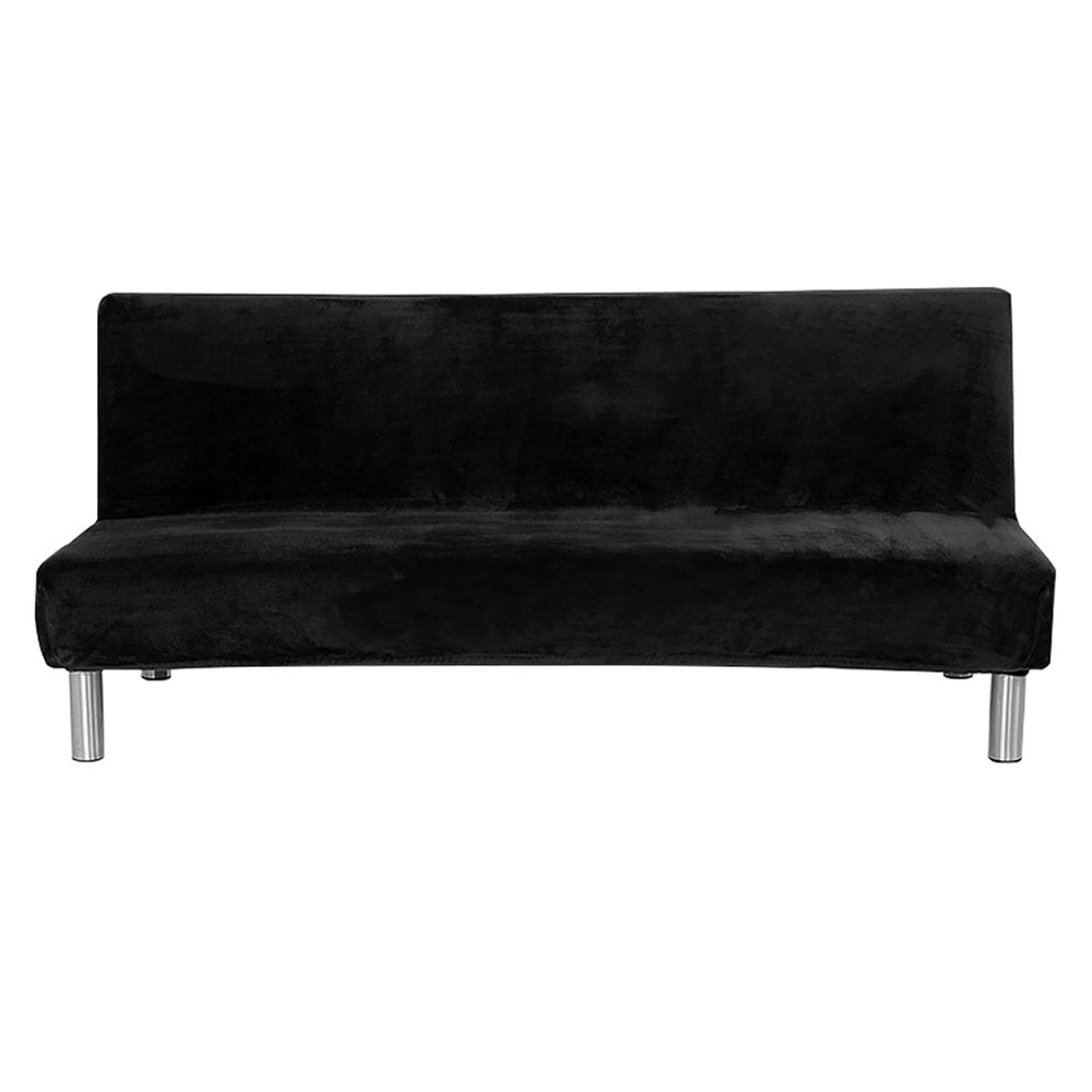 EASTIN Solid Sofa Bed Cover Folding Armless Elastic Fabric Futon All-inclusive Cover