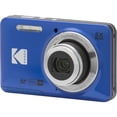 thumbnail image 4 of Kodak PIXPRO Friendly Zoom FZ55 - Digital camera - compact - 16.35 MP - 1080p / 30 fps - 5x optical zoom 63 MB - blue, 4 of 5