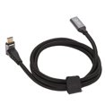thumbnail image 1 of USB C 3.2 Male to Female Cable, PD100W Fast Charging 10Gbps 4K At 60Hz USB C Charging Cable, Right Angle USB C Extension Cable for Steam Deck Game Consoles, 1 of 7