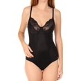 thumbnail image 3 of Flexees Body Briefer Femme Joli Shapewear Orné Non Doublé, 42DD, Noir, 3 of 4