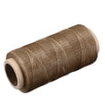 thumbnail image 3 of Unique Bargains 186 Yards 210D/1mm Leather Sewing Thread Polyester Waxed Cord, Pastel Brown, 3 of 5