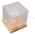 thumbnail image 1 of Lampe de Bureau USB 3 Modes Lampe de Nuit Carrée LED Motif Rotatif à l'Eau pour Maison Hôtel Bureau, 1 of 8
