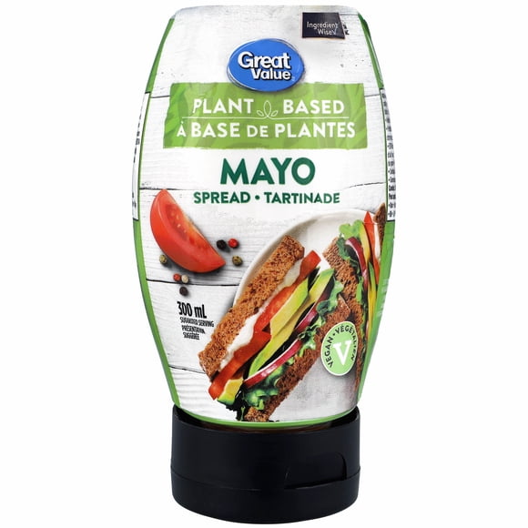 Great Value Plant Based Mayo Spread