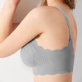 thumbnail image 4 of Women‘s Bra Wireless Maternity Seamless Front Buckle Breastfeeding Bra With Pads, 4 of 6