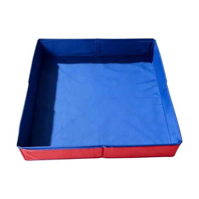 Xuanheng Kids Sand Pit Tray Portable Square Easy Clean Sandbox Toy for Lawn Home Yard