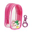 thumbnail image 2 of MERIGLARE Sac de Présentation de Figurines Transparent avec Porte-Clés Sac de Rangement pour Mini Poupée Rose, 2 of 7
