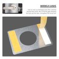 thumbnail image 4 of SHISUYAN 4 Pcs Plaques de Renforcement de Porte Plaques de Percussion de Porte Plaques de Bouton de Porte en Acier Inoxydable, 4 of 6