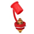 thumbnail image 2 of Car Battery Terminal Connector, 250A Rust Proof Battery Terminal Connector High Strength Rubber Zinc Alloy Brass  For Boat Red,Black, 2 of 8
