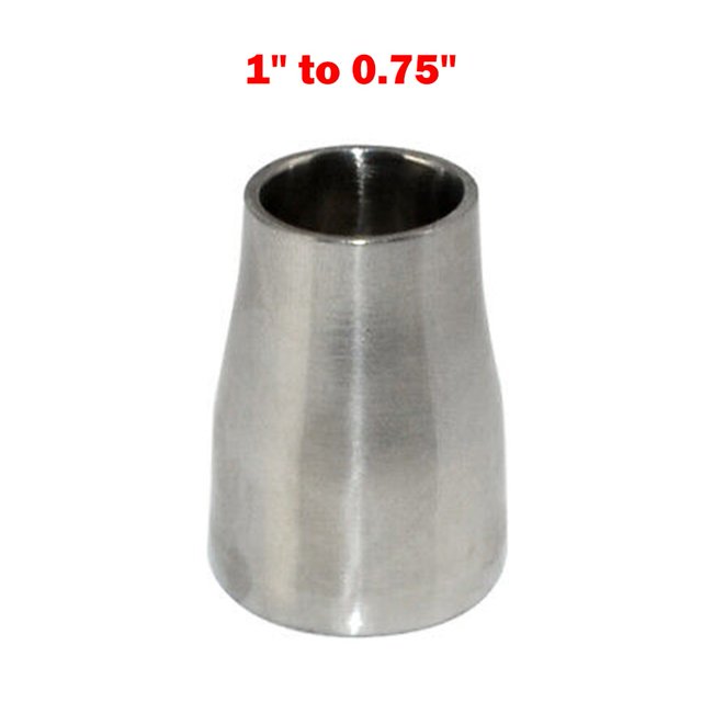 1" 2" 3" Sanitary Pipe Fitting Weld Welding Reducer Stainless Steel 316 Adapter