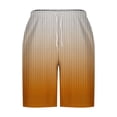 thumbnail image 4 of EOYWHK Mens Gym Shorts Big and Tall Athletic Swimwear Shorts Gradient Color Board Shorts Elastic Waist Beach Shorts Drawstring with Pockets ,Sizes S-5XL, 4 of 5