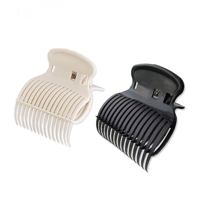 Amdohai 12 Pcs Pinces pour Rouleaux à Cheveux Pinces à Rouleau Chaudes Pinces à Griffes pour Fer à Friser Pince d'Isolation Permanente pour Cheveux Couleur Aléatoire