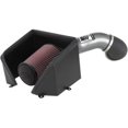 thumbnail image 1 of K & N Filters Cold Air Intake 77-3103KC 77 Series; Gunmetal Gray Aluminum Tube; Red Filter; With Heat Shield, 1 of 4