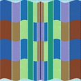 thumbnail image 1 of Ahgly Company Machine Washable Indoor Square Transitional Viola Purple Area Rugs, 6' Square, 1 of 7