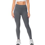 Amzcrzy Women's Leggings Solid Color High Waisted Leggings Casual Stretchy Tummy Control Yoga Pants Lightweight Joggers Running Workout Pants