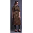 thumbnail image 3 of Bimba Kurta Imprimée Tunique Droite Hauts Femmes Tenue d'Été Kurti pour Dames, 3 of 5