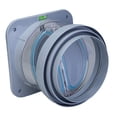 thumbnail image 4 of Duct Adaptor Draft s Vent Odor Resistant Butterfly Check Valve Flue Check Gray S, 4 of 9