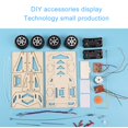 thumbnail image 3 of Assembly Racing RC Toys Kids Cars Car Toys Toy Vehicle Car Wooden DIY Building Education, 3 of 9