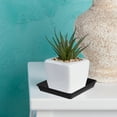 thumbnail image 3 of Pots de Fleurs Extérieur Intérieur Plateaux de Jardin Carrés Récupérateur d'Eau pour Pots Plateau Carré Durable, 3 of 3