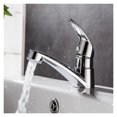 thumbnail image 3 of Single Cold Water Faucet Silver Bathroom Taps Single Handle Deck Mounted Basin Tap, 3 of 6