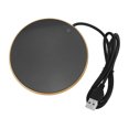 thumbnail image 1 of USB Candle Warmer, Candle Warmer Plate Tempered Glass  For  Office For Home For Travelling Gold, 1 of 8
