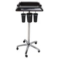thumbnail image 1 of Rolling Tray Cart, Smoothing Sturdy Low Noise Salon Trolley Tray Cart  For Home Use, 1 of 8