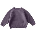 thumbnail image 5 of Sentmoon Girls 5t Clothes Long Sleeve Crew Neck Solid Color Girls Pullover Soft and Cozy Loose Knitted 2025 Girls Sweaters Fall and Winter Trendy for Weekend Trips 5 Years, 5 of 5