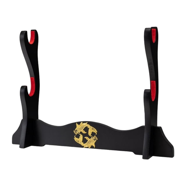 HILABEE Support Décoratif Présentoir Décoratif pour Tous Porte-Tringle Étagère 2 Niveaux
