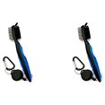 thumbnail image 2 of Ruiboury Golf Club Brush Portable Handheld Replacement Double-sided Ball Shoe Brushes Blue Lidless 2Set, 2 of 6
