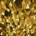 thumbnail image 1 of Ahgly Company Machine Washable Indoor Square Transitional Yellow Area Rugs, 4' Square, 1 of 7