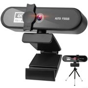 4K High Definition Webcam Autofocus Camera Webcam Computer Camera Webcam Live Webcam USB Free Drive with Mic Computer Camera
