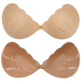 thumbnail image 3 of Women Bra Strapless Breathable Lightweight Front Close Backless Bra Push up Bra, 3 of 10