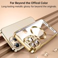 thumbnail image 3 of Dteck MagSafe Compatible with iPhone 15 Pro Max Case, Magnetic Clear Case for iPhone 15 Pro Max, Slim Plating Edge Soft TPU Cover Shockproof Phone Case 6.7 Inch,Silver, 3 of 4