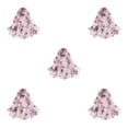 thumbnail image 3 of mmirethe Lightweight Summer Scarves For Women Convenient And Practical Accessory Fashionable And Stylish white pink 5Set, 3 of 6