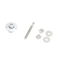 thumbnail image 4 of ZheElen Lightweight And Stylish Hood Lock For Car Modification Multiple Sizes Electroplated silver DP16-32 5Set, 4 of 6