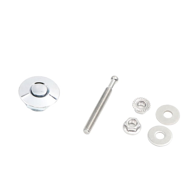 fastboy Lightweight Hood Lock For Car Modification Engine With Confidence Multiple Sizes Electroplated silver DP16-32 1Set
