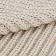 thumbnail image 4 of Bouclair Beige Ribba Throw 50x60 in (127x152 cm), 4 of 5