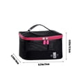 thumbnail image 3 of Open Lid Cosmetic Bag Travel Large Capacity Makeup Pouch | Breathable Mesh Toiletry Organizer | Ladies Travel Storage Case for Cosmetics, Toiletries, and Personal Care Items At Home or on The Go, 3 of 6