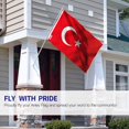 thumbnail image 2 of ANLEY Fly Breeze 3x5 Foot Turkey Flag - Turkish Flags Polyester, 2 of 6