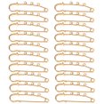 thumbnail image 1 of WHAMVOX 20 Pcs Épingles de Sûreté Mode Broche Finition Électroplaquée Dorée Anti-Exposition pour Vêtements Femmes, 1 of 8