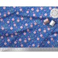 thumbnail image 3 of Tissu Popeline de Coton Pomme Tourbillonne & Tissu Imprimé Artistique Floral par la Cour 42 Pouces de Large, 3 of 3