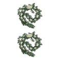 thumbnail image 1 of mmirethe Durable Artificial Flower Table Runner - Good Texture Exquisite Crafted Decoration Wedding White 2Set, 1 of 6