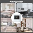 thumbnail image 3 of WiFi Smart Thermostat Temperature Controller Weekly Programmable Touch Control/Mobile App/Voice Control Compatible with Alexa/Google Home, Suitable for 16A Electric Floor Heating, 3 of 8
