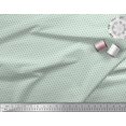 thumbnail image 3 of Soimoi Cotton Duck Fabric Dot & Floral Small Print Fabric by The Yard 42 Inch Wide, 3 of 3