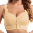 thumbnail image 2 of Birdeem Size Womens No-Wire Bra No Front Button No-Slip Underwear, 2 of 5